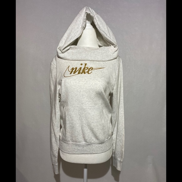 Nike Sweaters - Nike Sportswear Funnel-Neck Fleece Sweatshirt